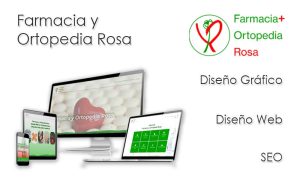 Diseño web corporativo y seo parafarmacia y ortopedia técnica en Torredelcampo, Jaén.